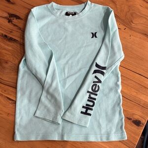 Hurley Aqua Long Sleeve Tee